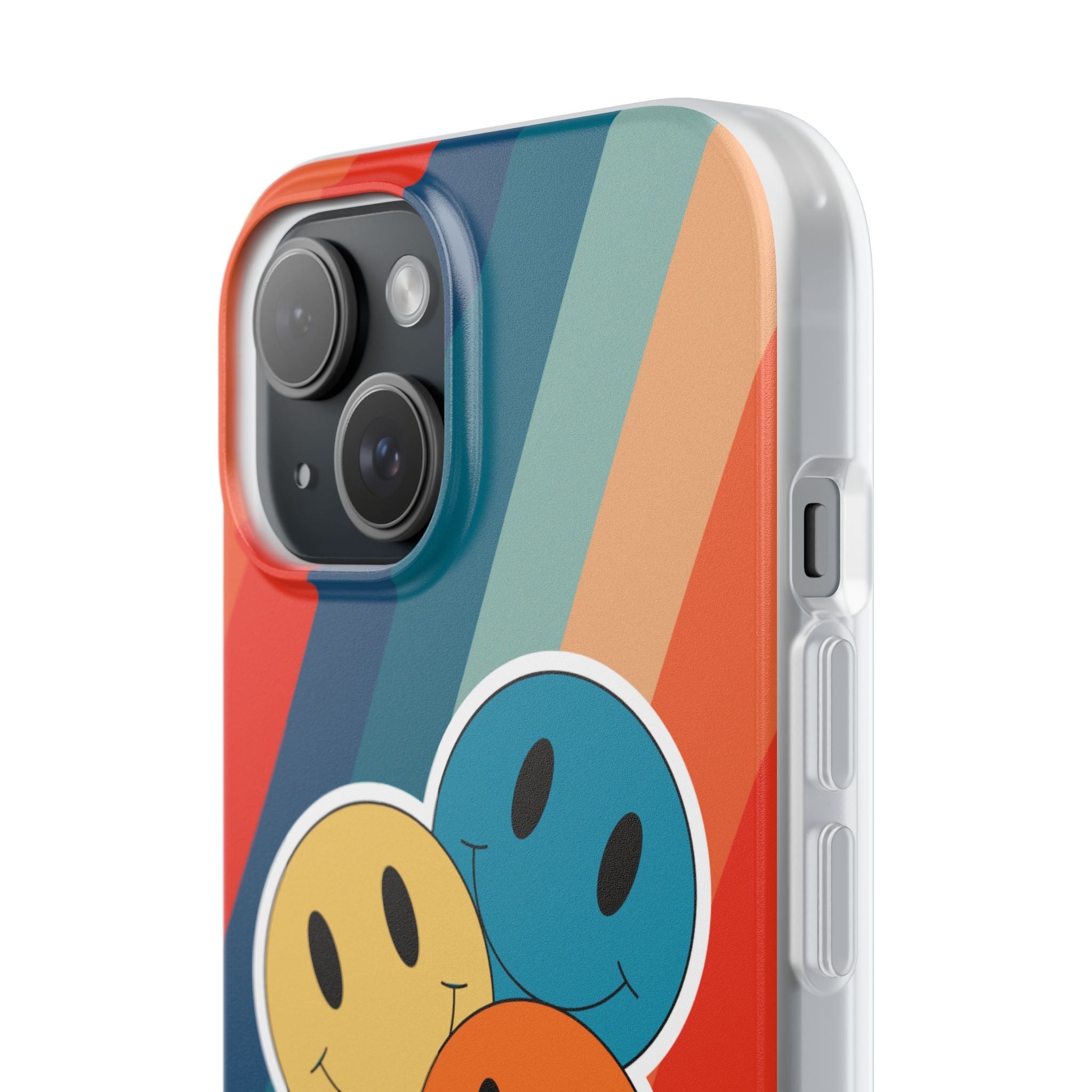 Triple Smile Breeze iPhone 15 Case - Soft