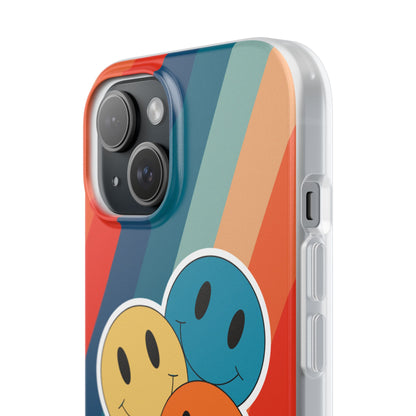 Triple Smile Breeze iPhone 15 Case - Soft