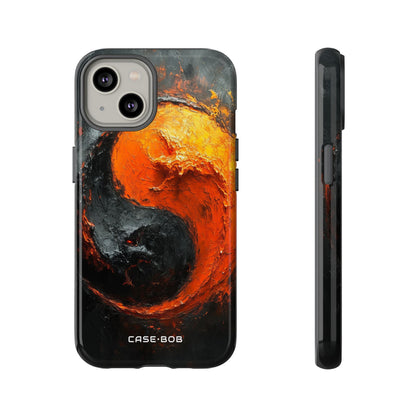 Molten Yin-Yang iPhone 14 Case - Tough