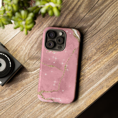 Pink Marble Luxe - iPhone Case
