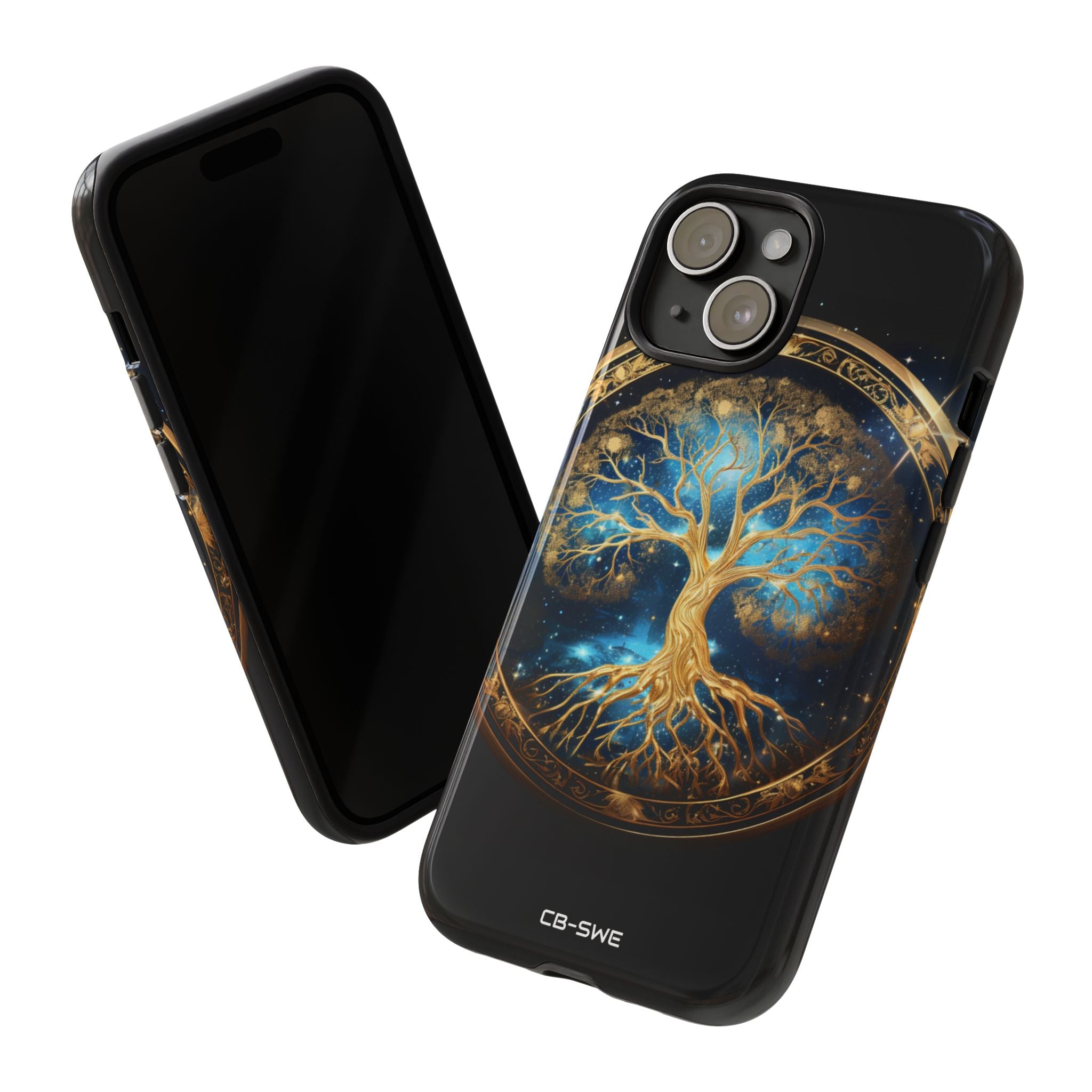 Cosmic Tree Radiance - iPhone Case