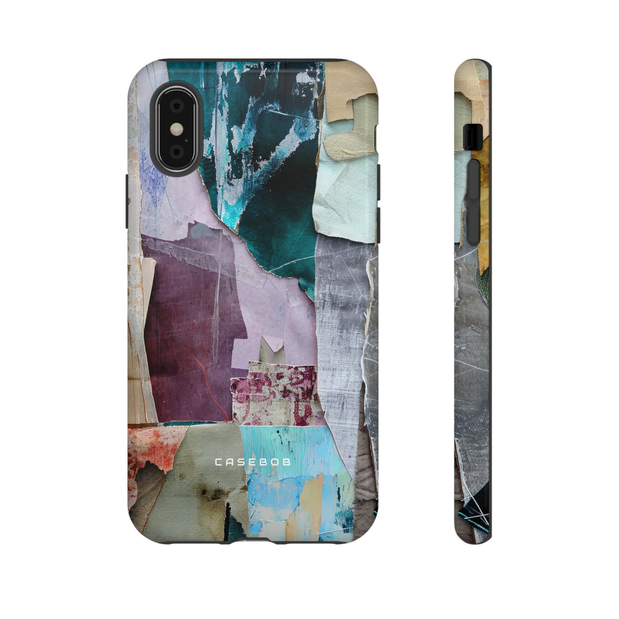 Textured Fabric Fusion - Protective Phone Case