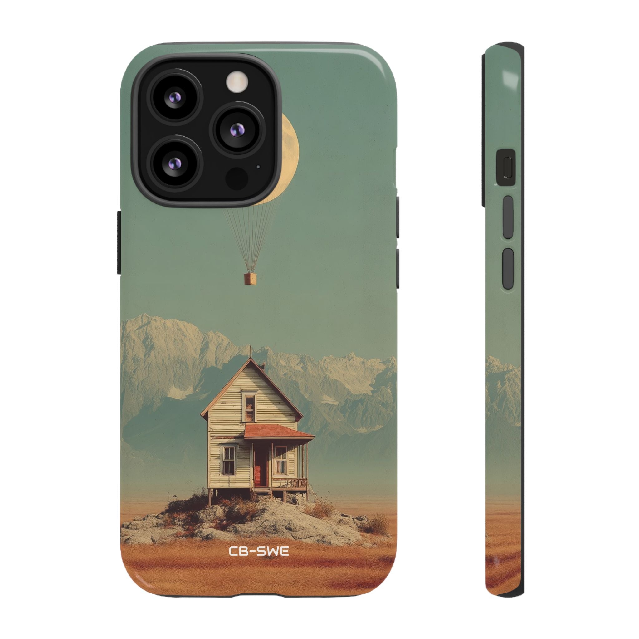 Moon Hovers Low - iPhone Case