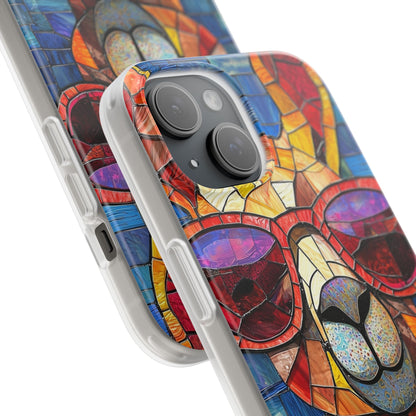 Llama Glow iPhone 15 Case - Soft