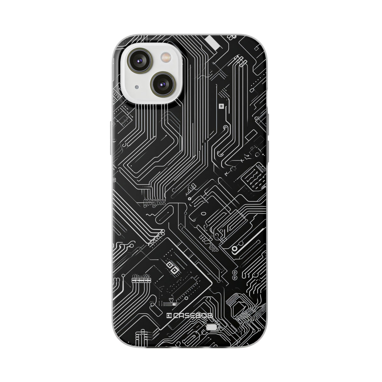 Cyber Circuitry Art | Flexible Phone Case for iPhone