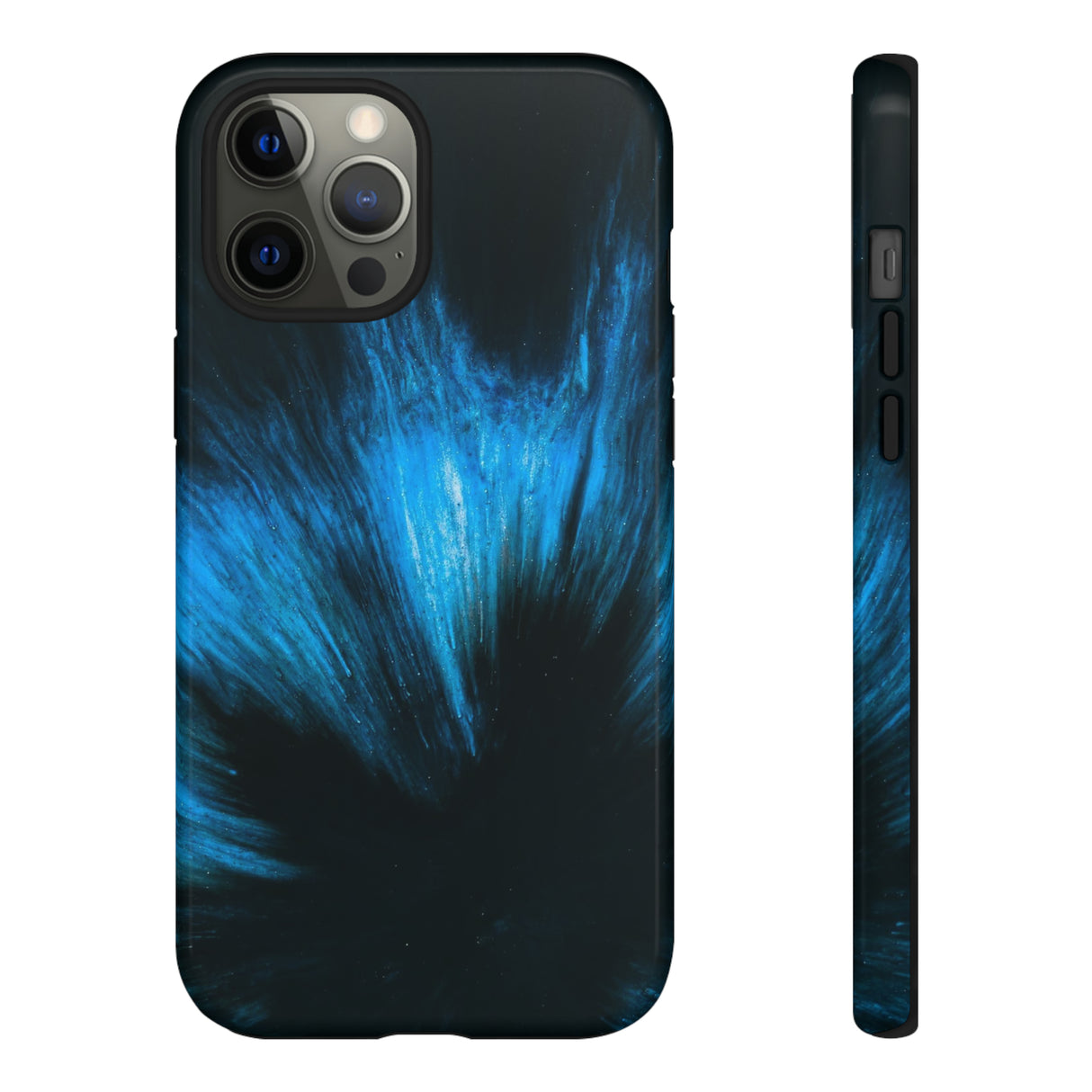 Midnight Shadow Ink Art - Protective Phone Case