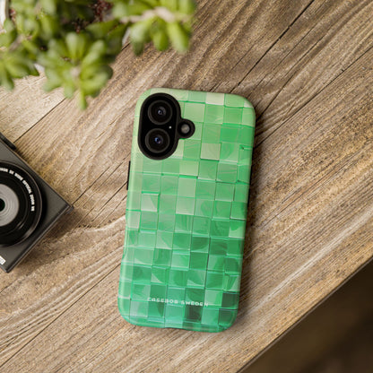 Gradient Verdegrid iPhone 16 - Tough Phone Case