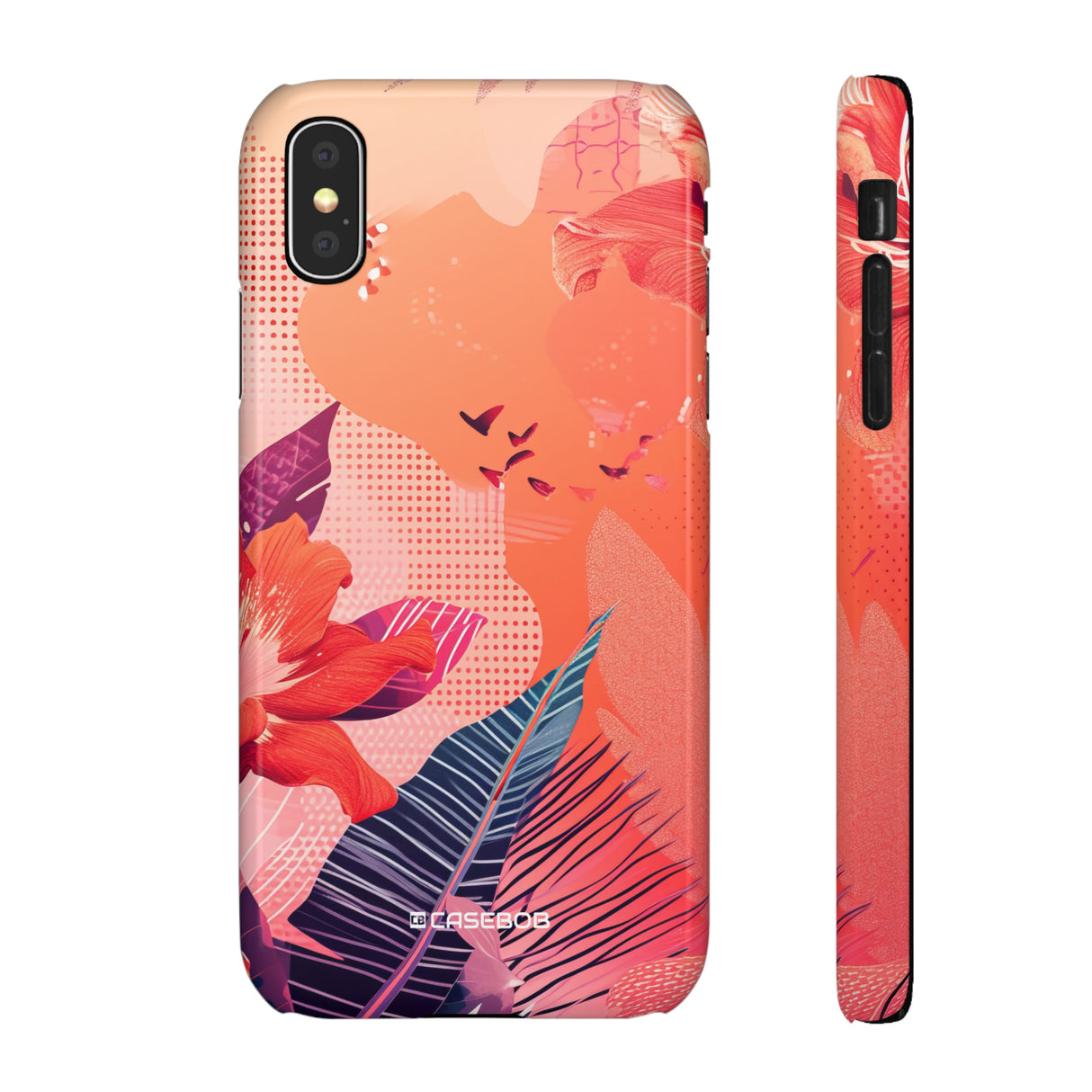 Living Coral Design | Handyhülle für iPhone (Slim Case)