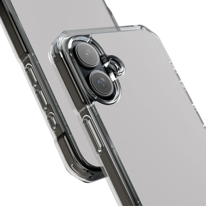 Light Gray iPhone 16 - Clear Impact Phone Case