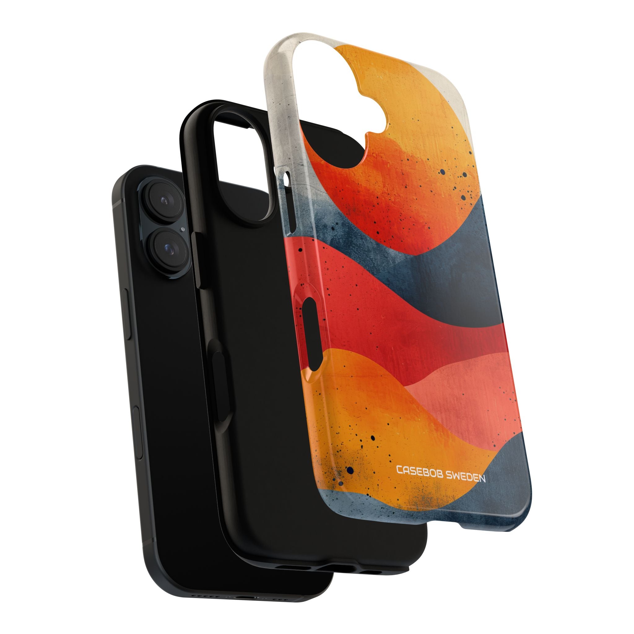 Sunburst Waves - Tough iPhone 16 Phone Case