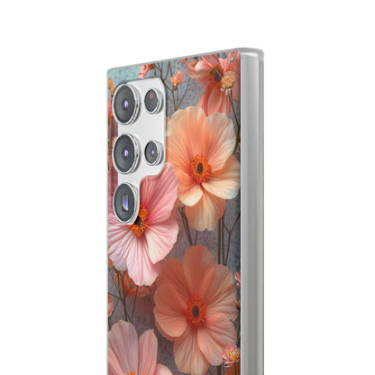 Serene Botanical Blooms - Flexi Samsung S23 Phone Case