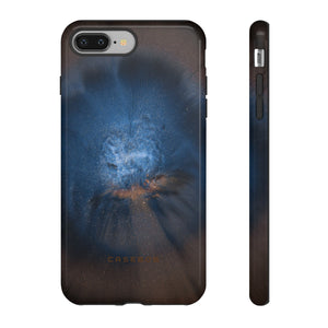 Blue Space Ink Art - Protective Phone Case