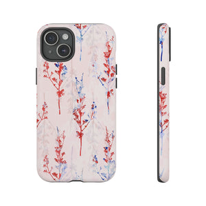 Pink Vintage Flowers - Protective Phone Case