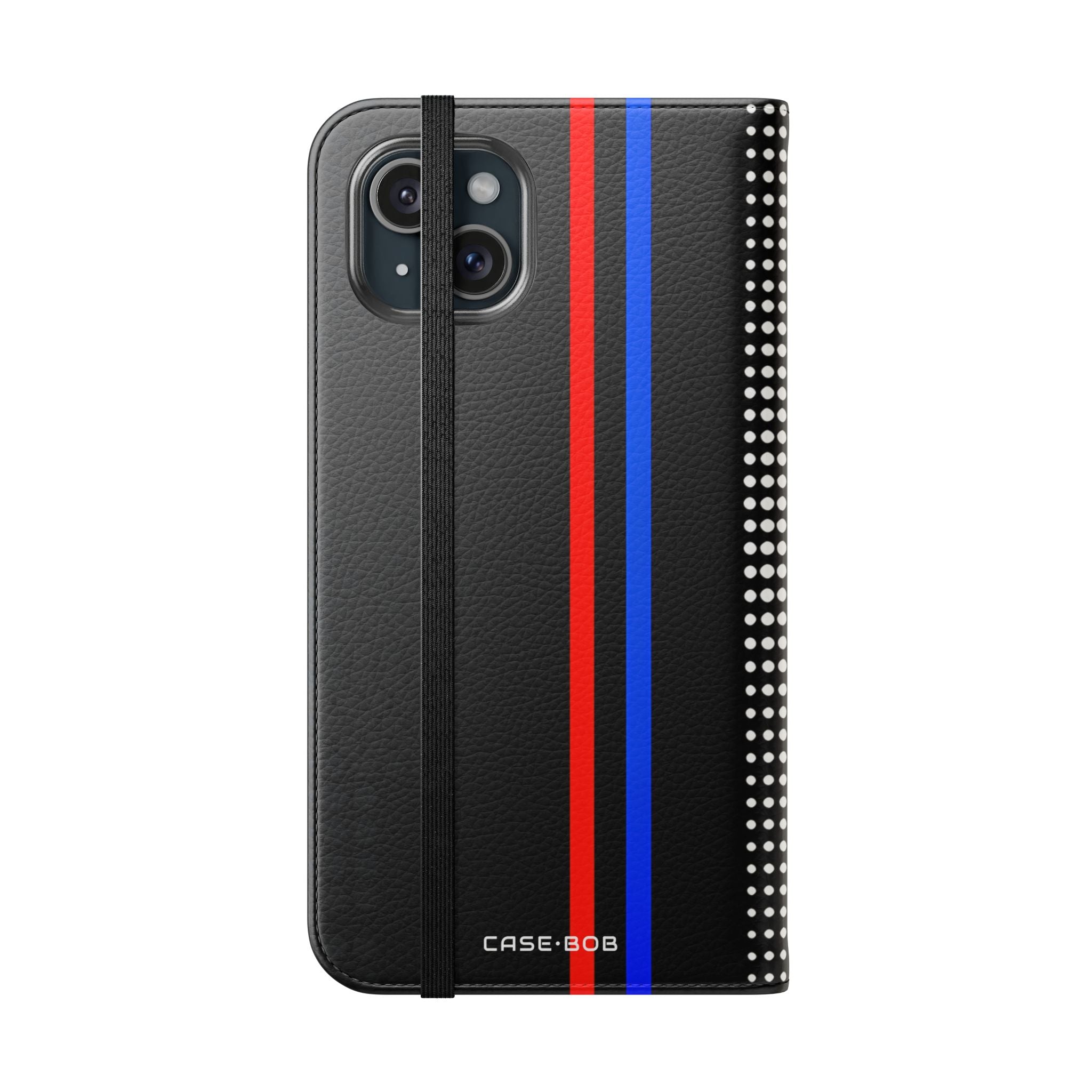Tapered Dot Columns - iPhone 15 Plus Case - Portemonnee