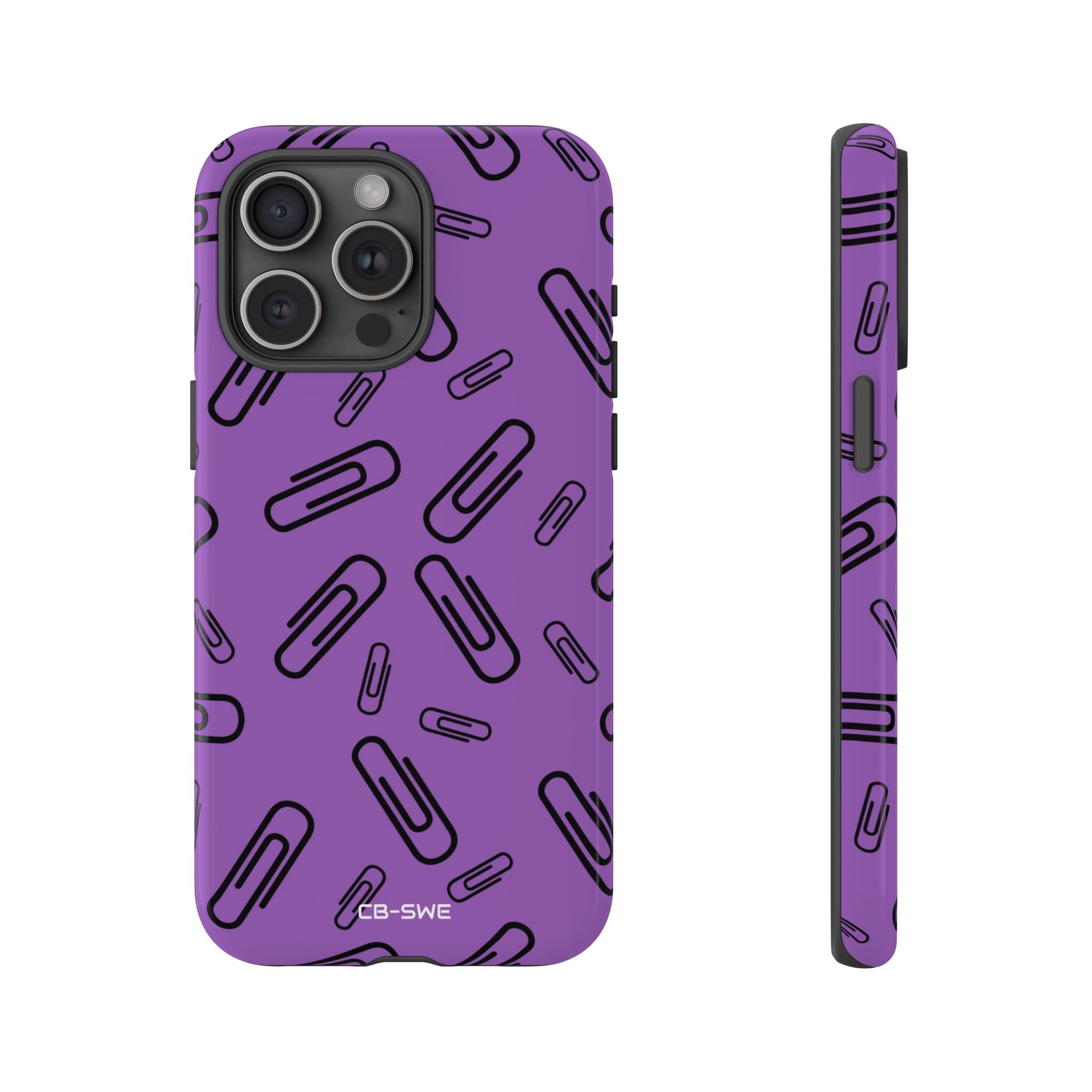 Paperclips Dance Playfully - iPhone Case