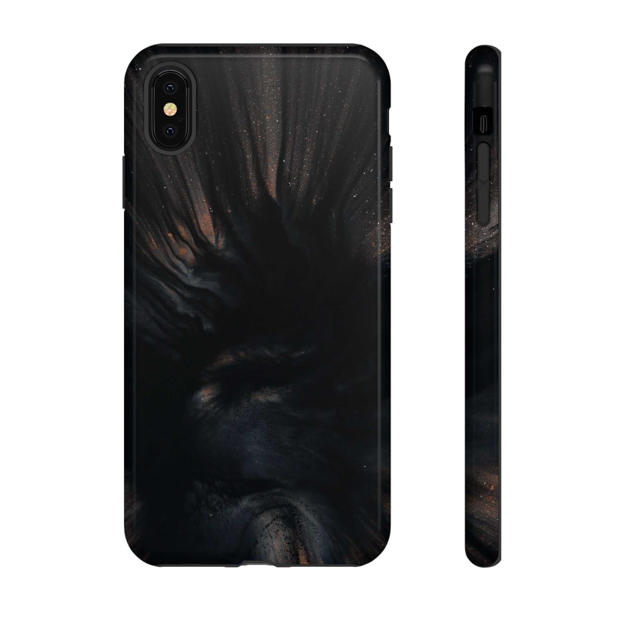 Star Gaze Ink Art iPhone Case (Protective) iPhone XS MAX Glossy Phone Case