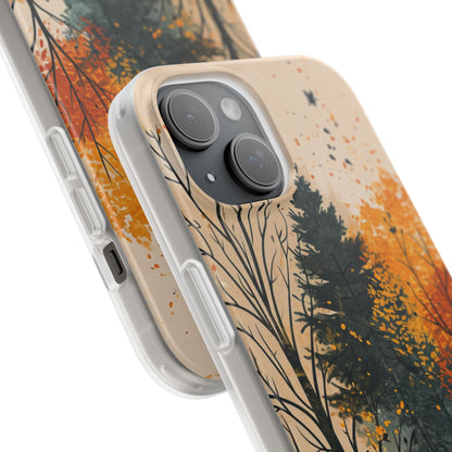 Autumnal Whispers | Flexible Phone Case for iPhone