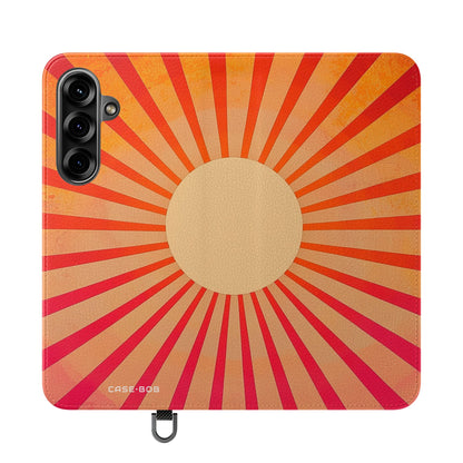 Sunburst Radiance - Samsung S25+ Case - Wallet