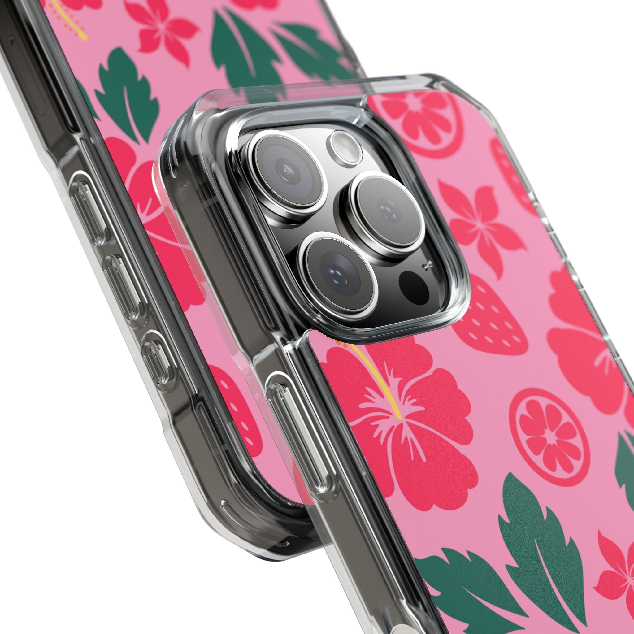 Tropical Hibiscus Harmony iPhone Case - Impact