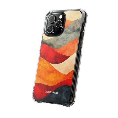 Cracked Wave Sunset iPhone 14 Pro Max Case - Impact