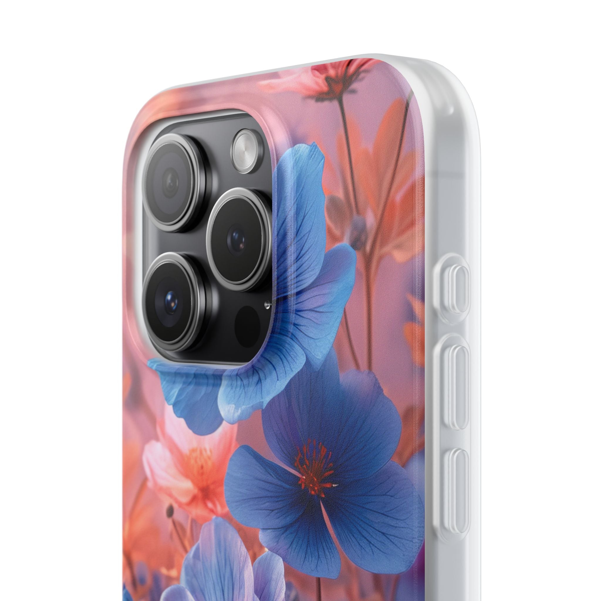 Ethereal Floral Symphony iPhone 15 - Flexi Phone Case