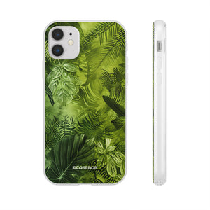 Pantone Greene Design | Handyhülle für iPhone (Flexible Hülle)