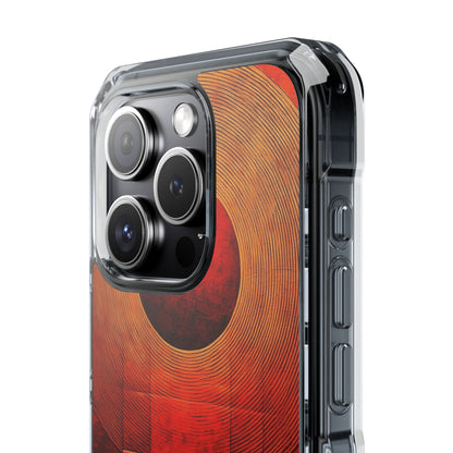 Crimson Orbit iPhone 15 Pro Case - Impact