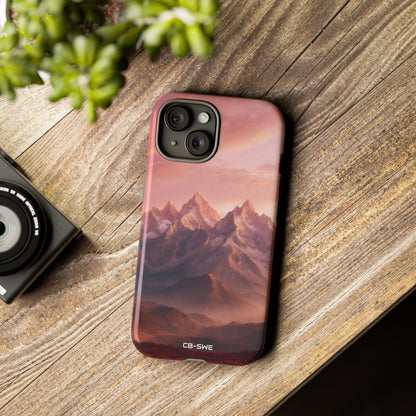 Vibrant Peaks Emerge - iPhone Case