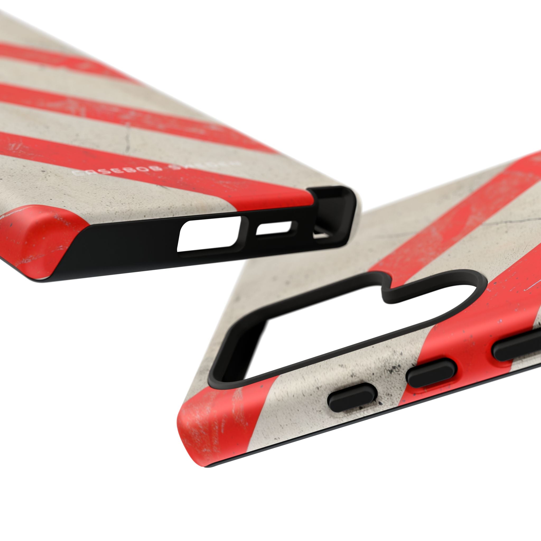 Striker Crimson Stripes Samsung S24 - Tough Phone Case