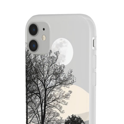 Moonlit Elegance | Flexible Phone Case for iPhone