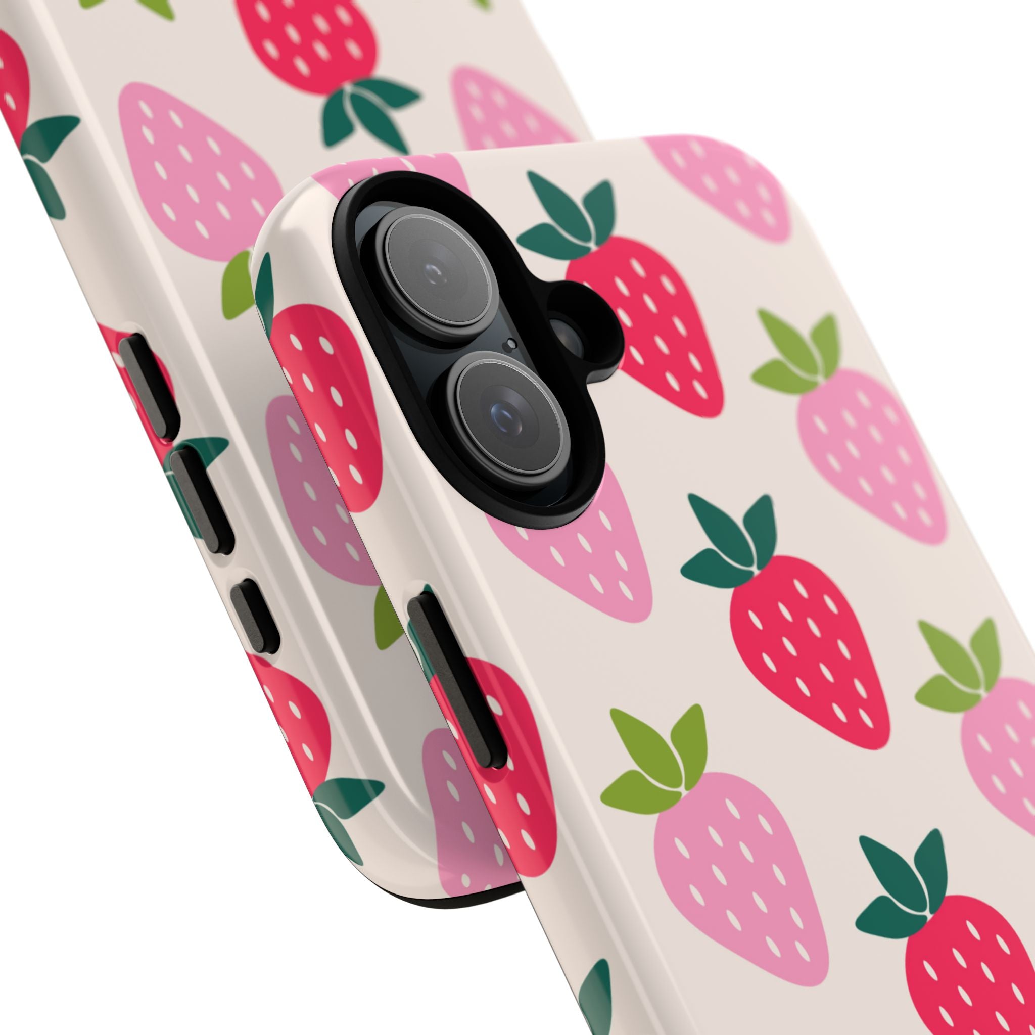 Vibrant Strawberry Rhythm - iPhone Case