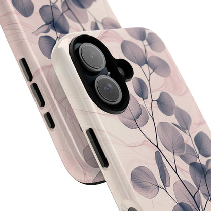 Veined Leaf Whisper iPhone 16 Case - Tough