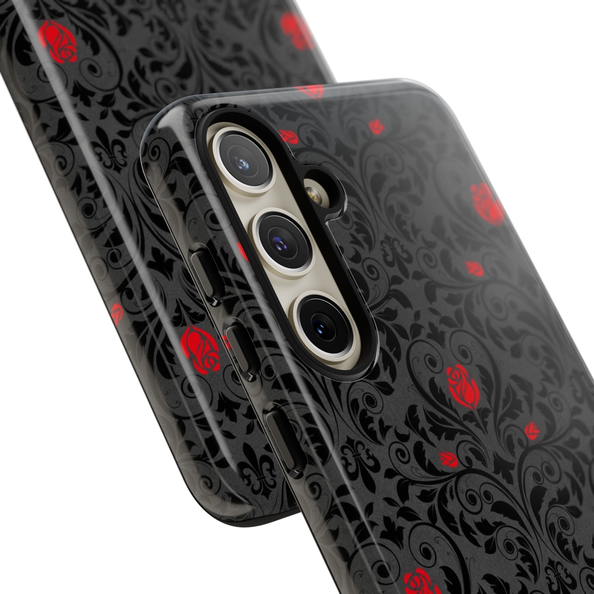 Angerunge Gothic Flower - Protective Phone Case