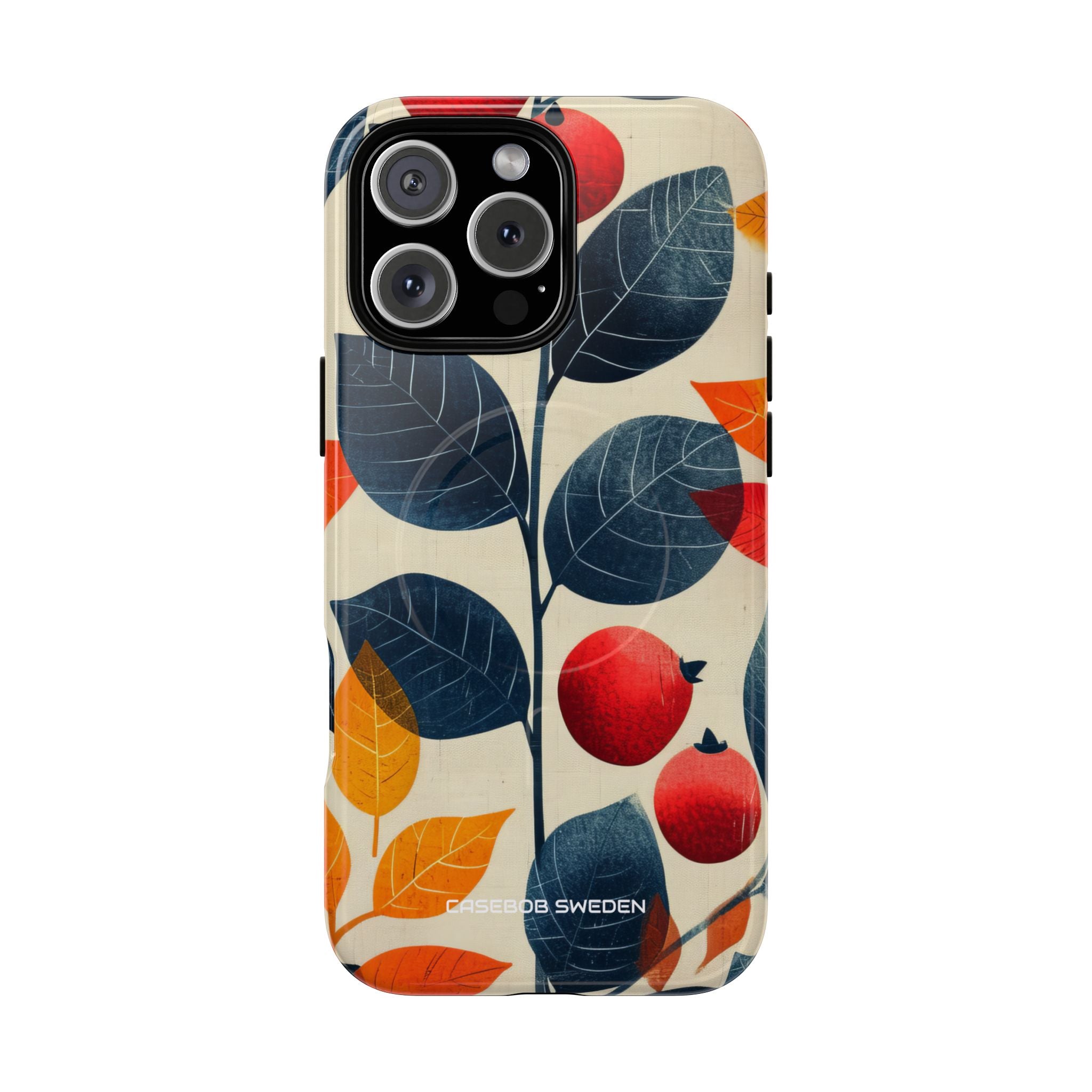 Autumn Nature Pattern - Tough + MagSafe® iPhone 16 Phone Case