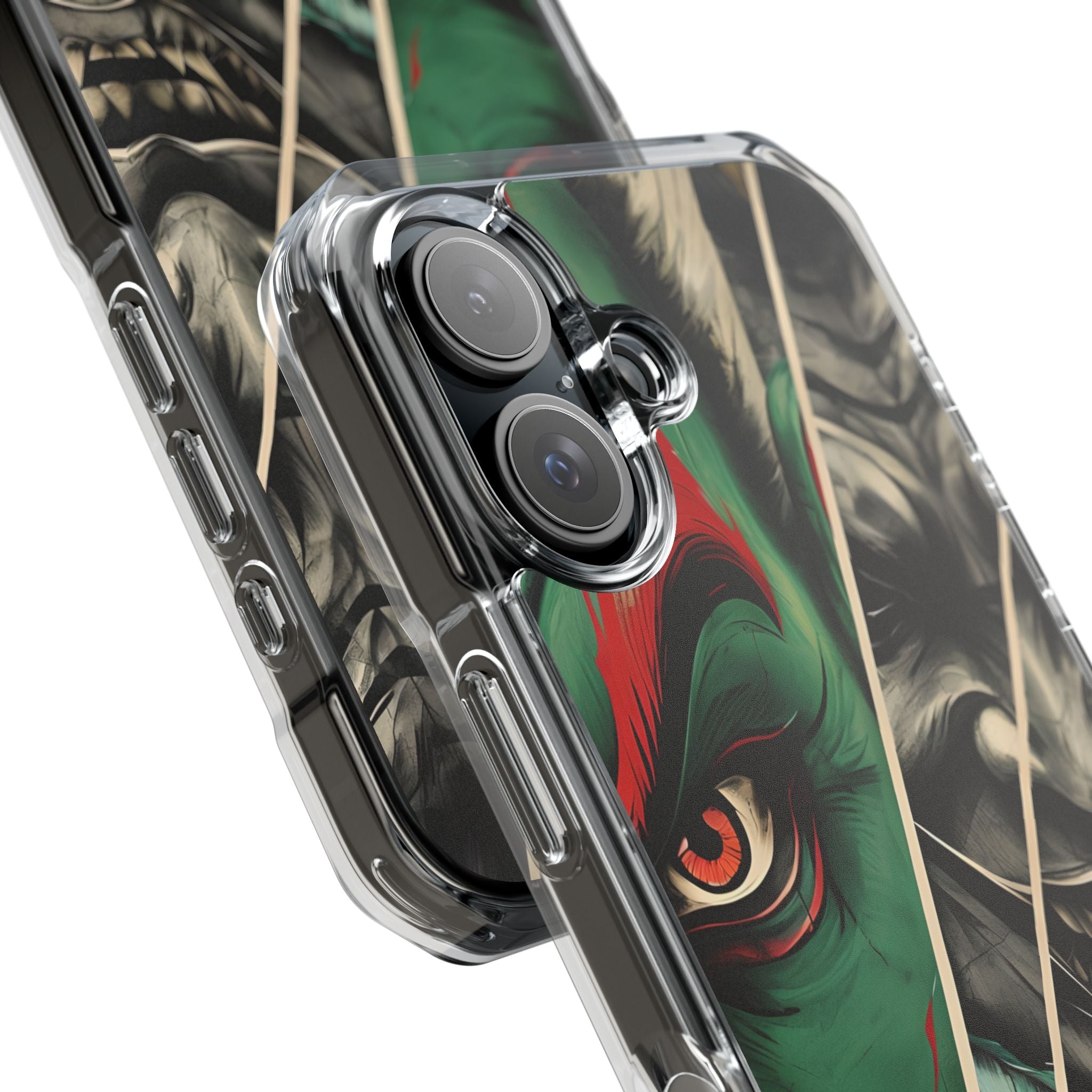 Demonic Panels Clash iPhone Case - Impact