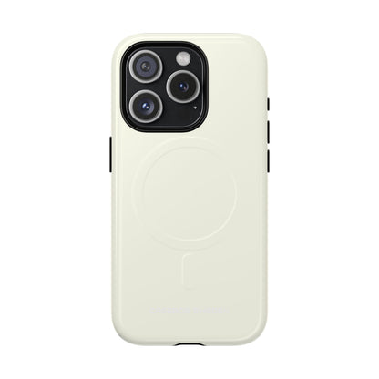 Ivory White - Tough + MagSafe® iPhone 15 Phone Case