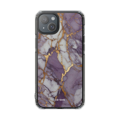 Lavender Veins Flow iPhone Case - Impact