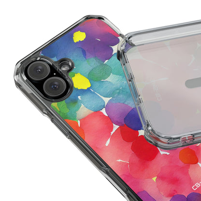 Fluid Color Petals iPhone Case - Impact