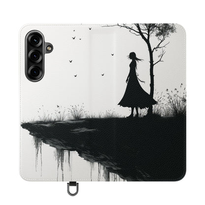 Cliff Silhouette - Samsung S25+ Case - Wallet