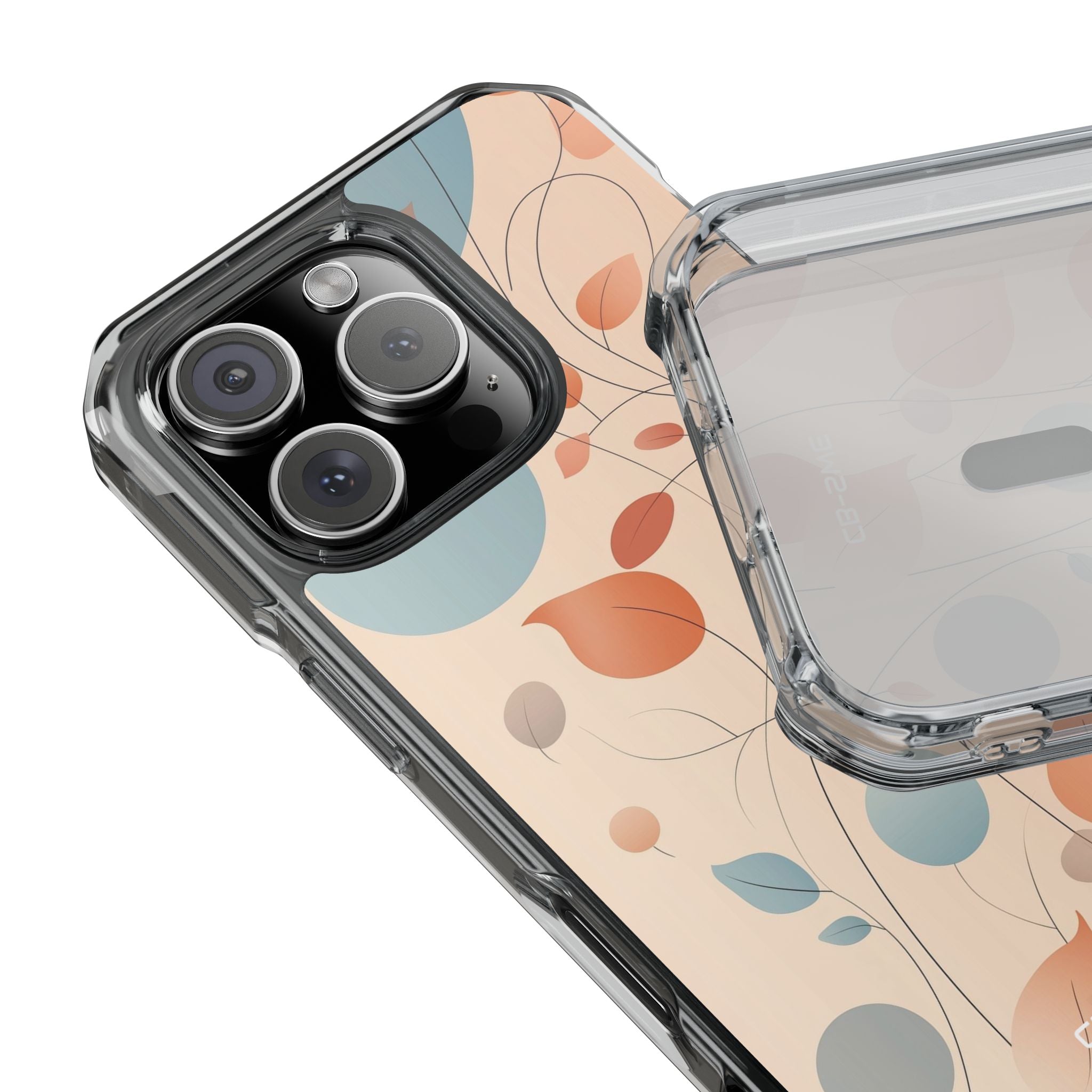 Gentle Leaves Drift iPhone Case - Impact