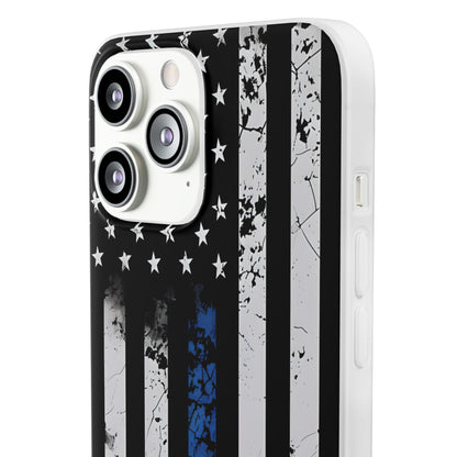 Blue Stripe Flag iPhone 13 Pro Max - Soft