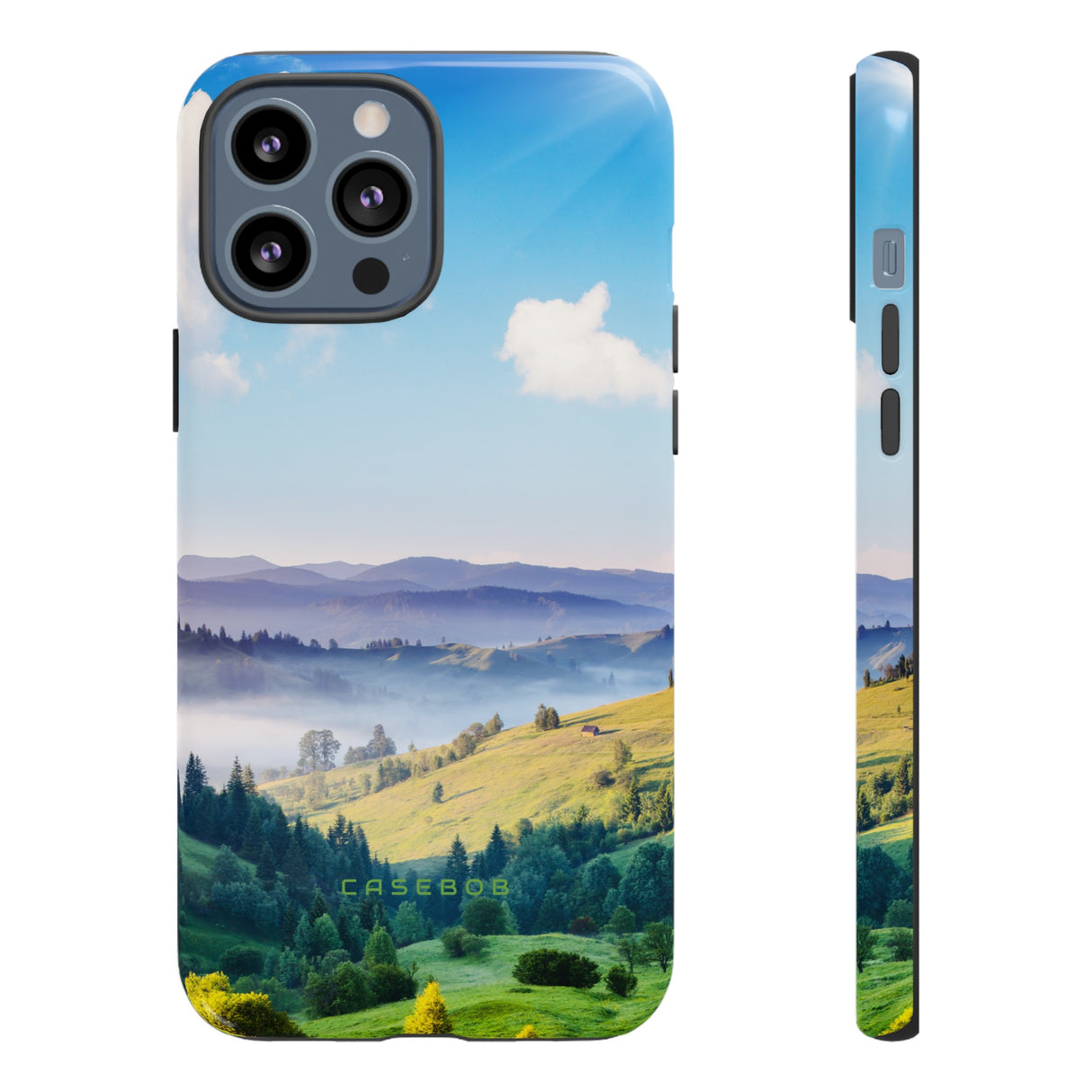 Mountain Sunny Day - Protective Phone Case