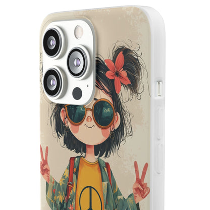 Peace Pigtails iPhone 13 Pro - Soft