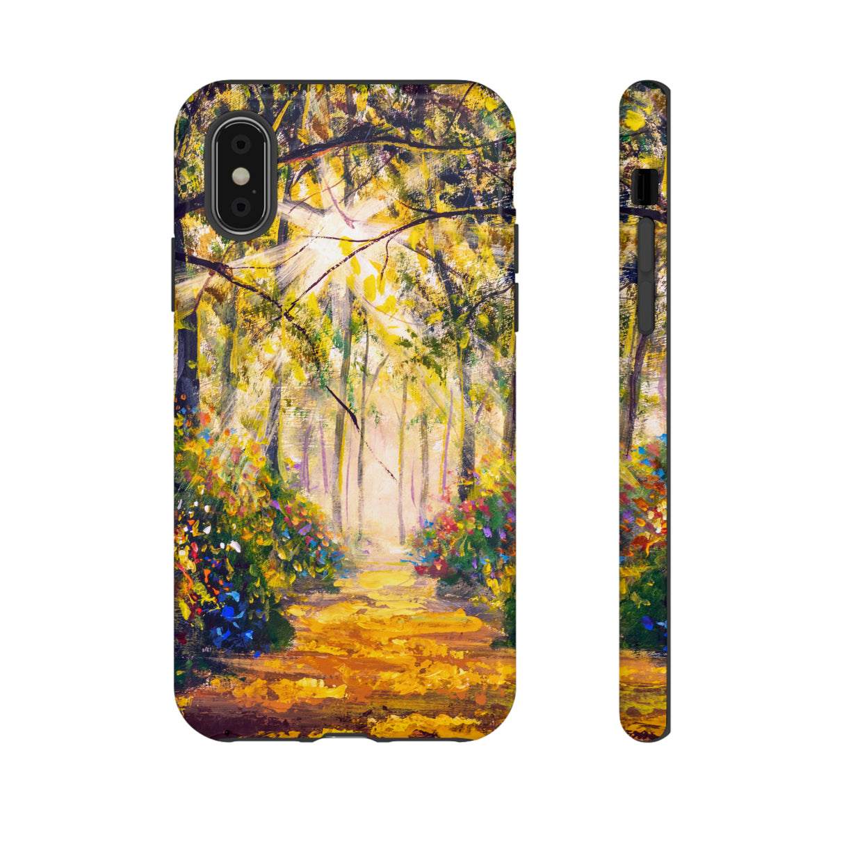 Sunny forest - Protective Phone Case