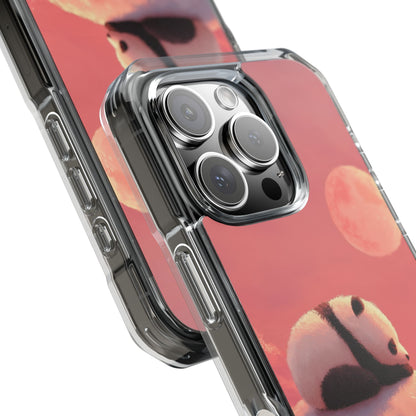 Moonlit Panda Dreams iPhone Case - Impact