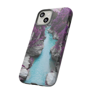 Purple Pine Forest - Protective Phone Case