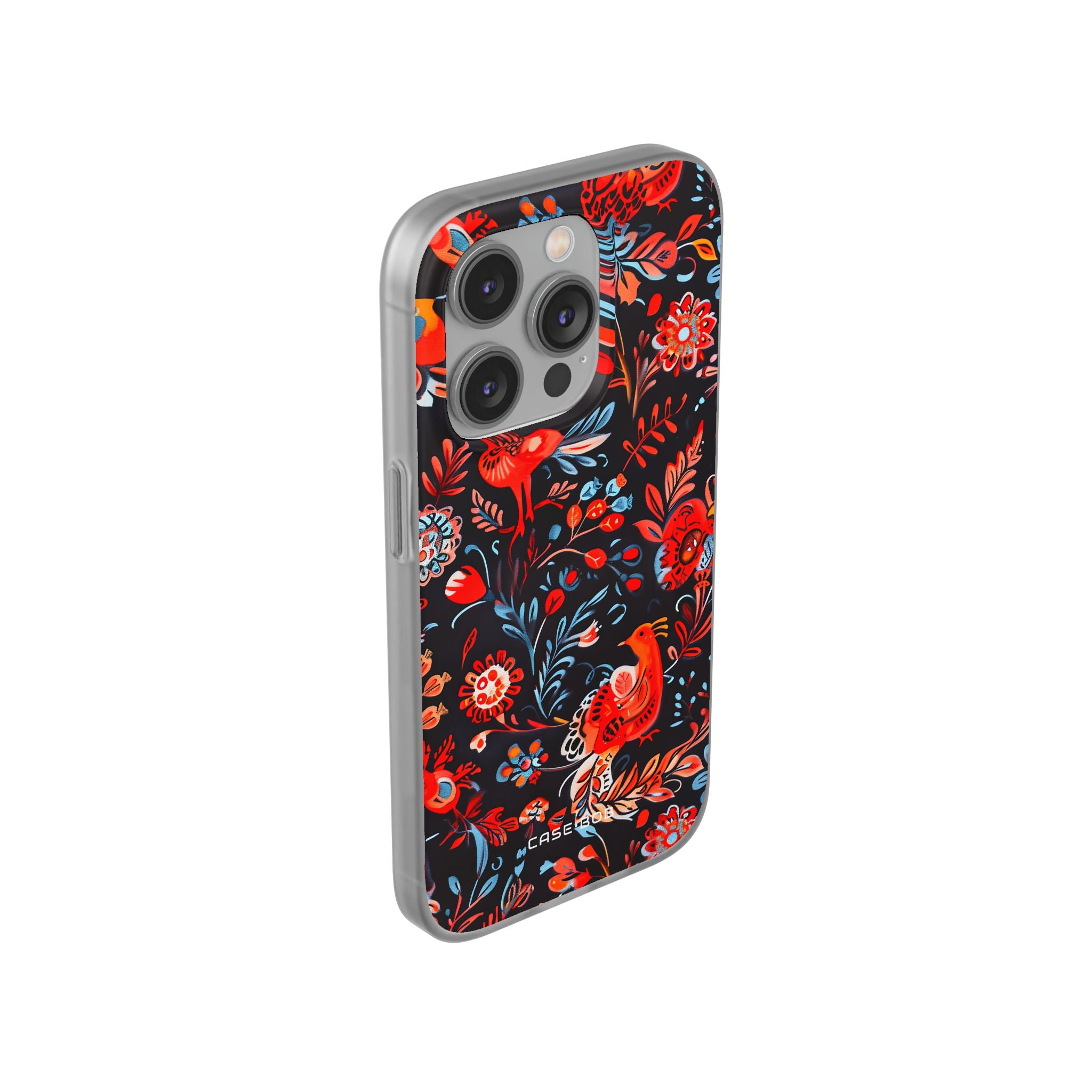 Vivid Birdscape iPhone 14 Pro Case - Soft