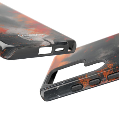 Montagne Nebbia Cremisi Samsung S25 - Tough