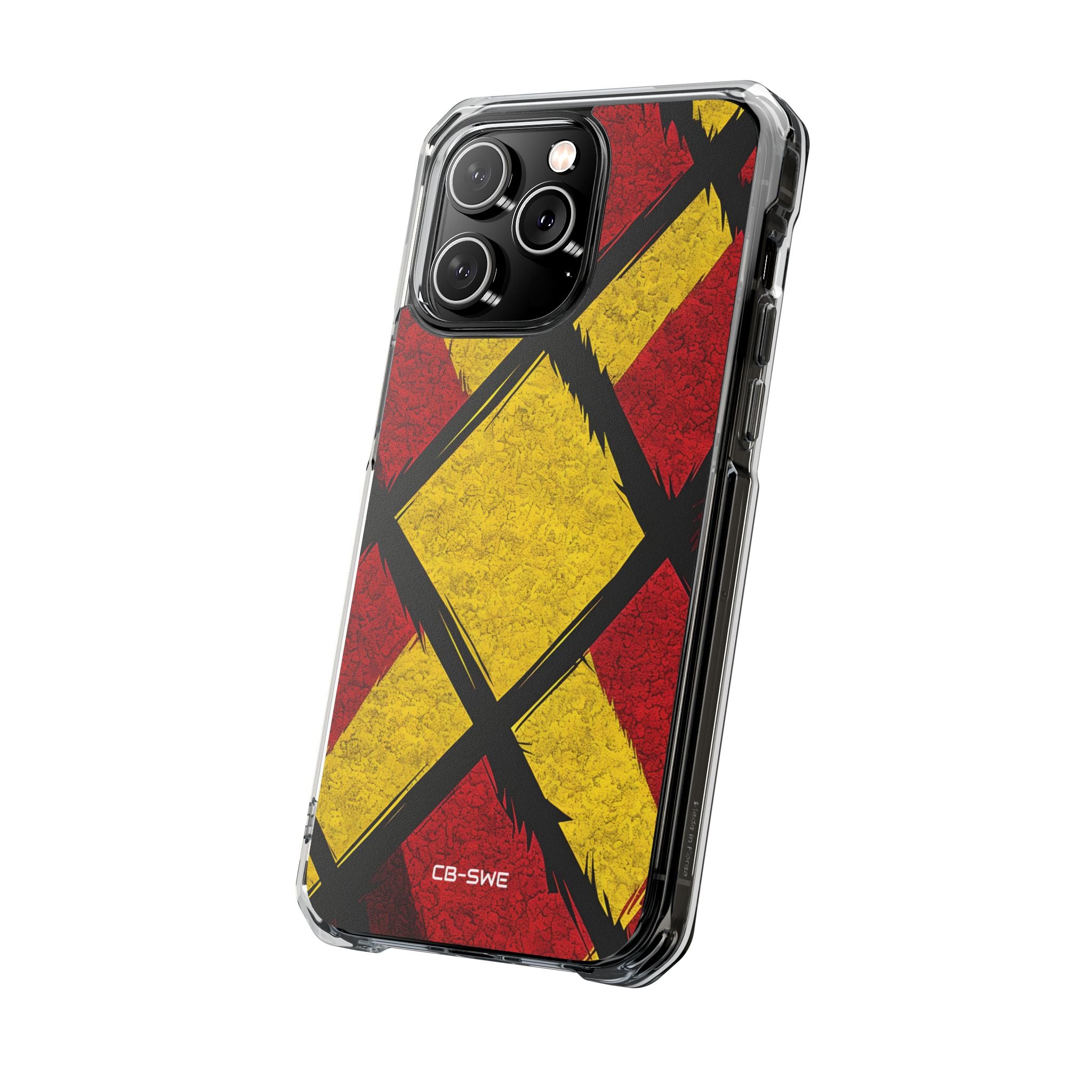 Dynamic Geometric Energy iPhone Case - Impact