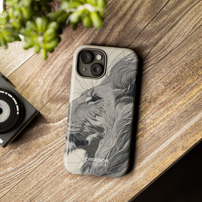 Profilo Leone Maestoso iPhone 15 - Tough
